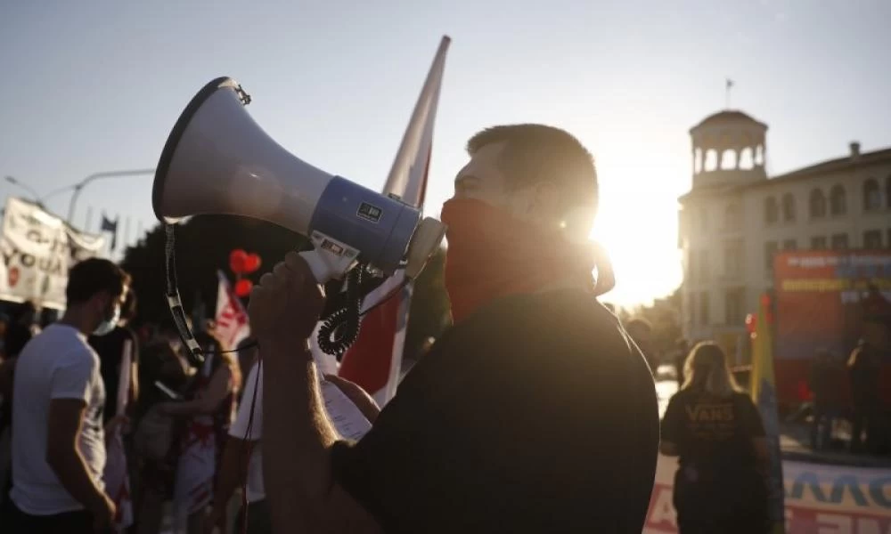 Θεσσαλονίκη:Ολοκληρώθηκαν οι πορείες των συνδικάτων και του ΠΑΜΕ